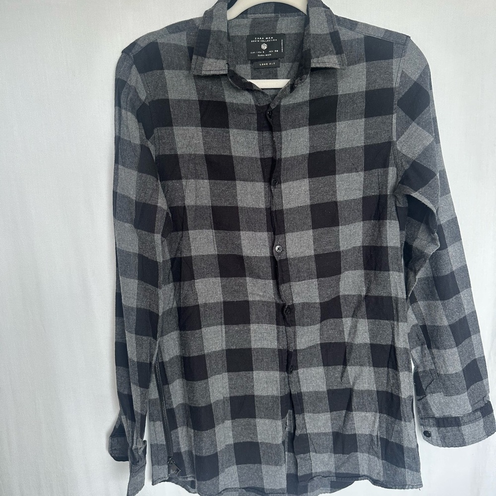 Zara Man flannel Shirt